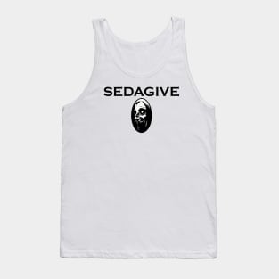 Sedagive - Black Tank Top